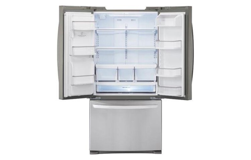 Ultra-Large Capacity 3 Door French Door Refrigerator with Smart Cooling LFX28991ST