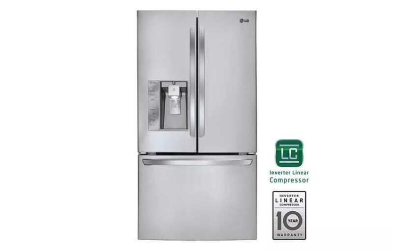 29 cu. ft. Ultra Capacity 3-Door French Door Refrigerator w/Dual Ice Makers LFX29927ST