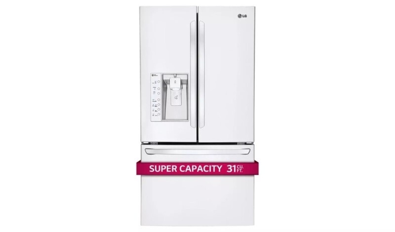 Super-Capacity 3 Door French Door Refrigerator with Smart Cooling Plus technology LFX31925SW