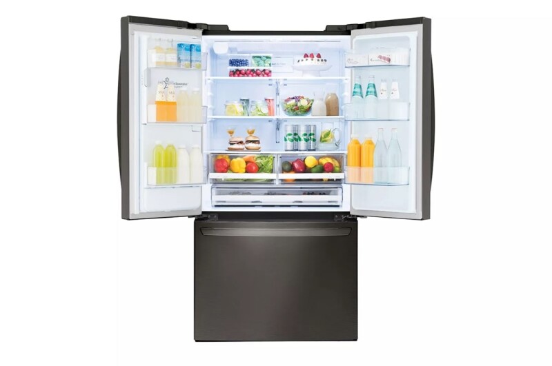 22 cu. ft. Smart wi-fi Enabled French Door Counter-Depth Refrigerator LFXC22526D