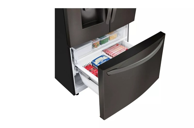 22 cu. ft. Smart wi-fi Enabled French Door Counter-Depth Refrigerator LFXC22526D