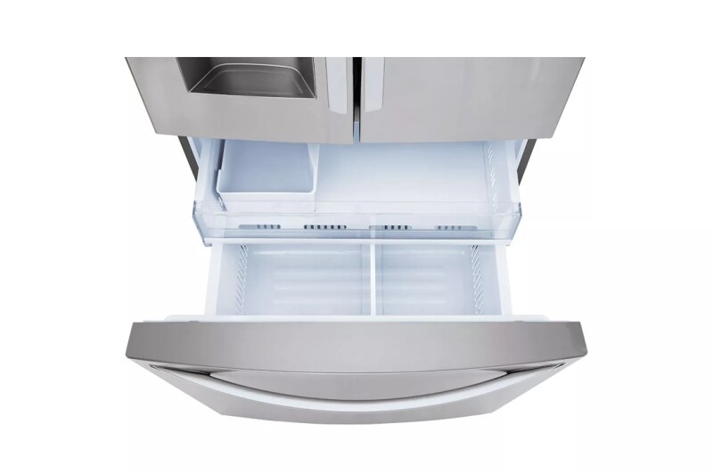 22 cu. ft. Smart wi-fi Enabled French Door Counter-Depth Refrigerator LFXC22526S