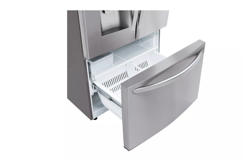 22 cu. ft. Smart wi-fi Enabled French Door Counter-Depth Refrigerator LFXC22526S