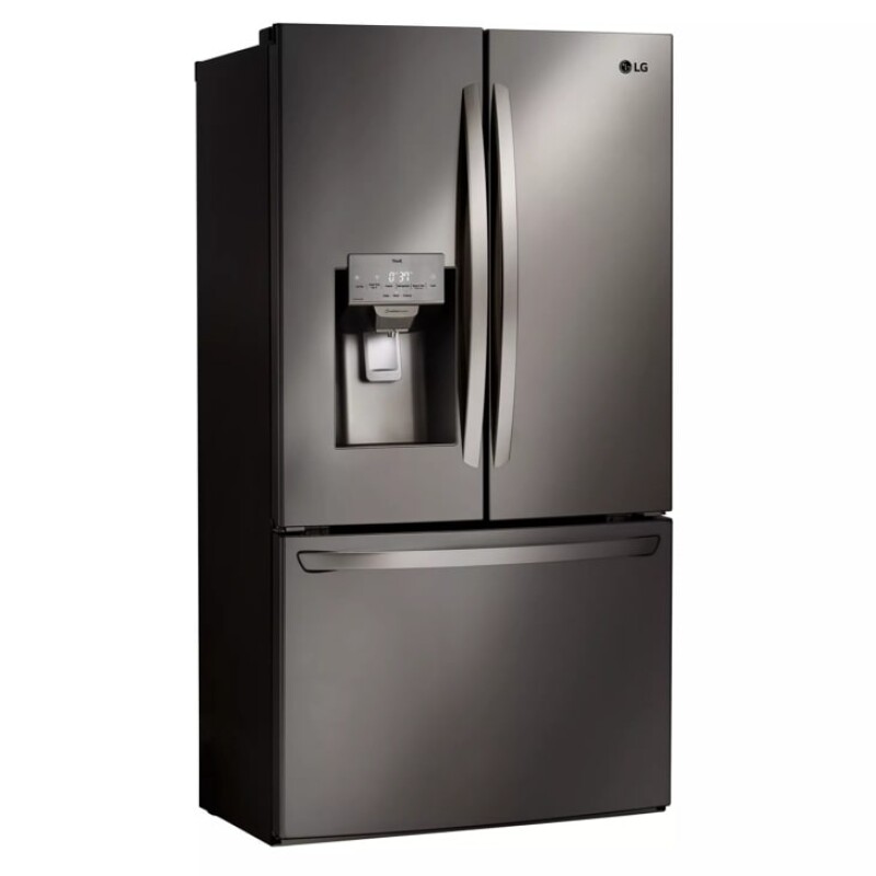 28 cu. ft. 3 Door French Door, Standard Depth Refrigerator with Dual Ice Makers LHFS28XBD