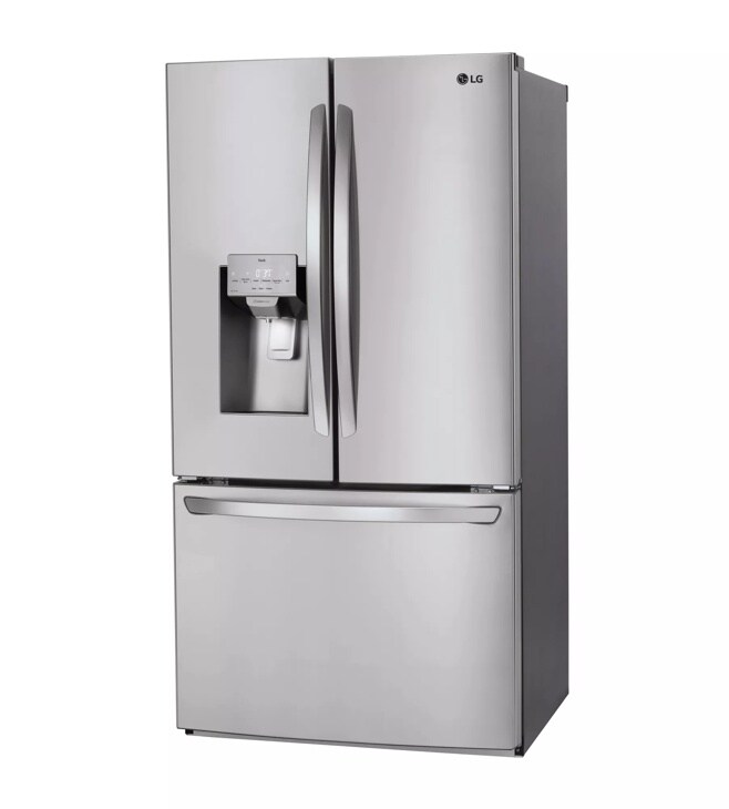 28 cu.ft 3 Door French Door, Standard Depth Refrigerator with Dual Ice Makers LHFS28XBS