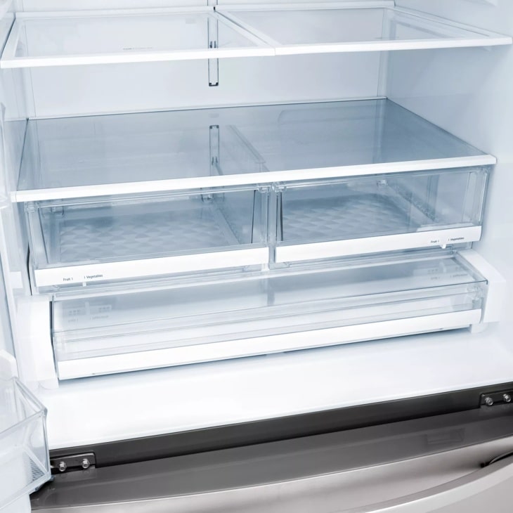 28 cu.ft 3 Door French Door, Standard Depth Refrigerator with Dual Ice Makers LHFS28XBS