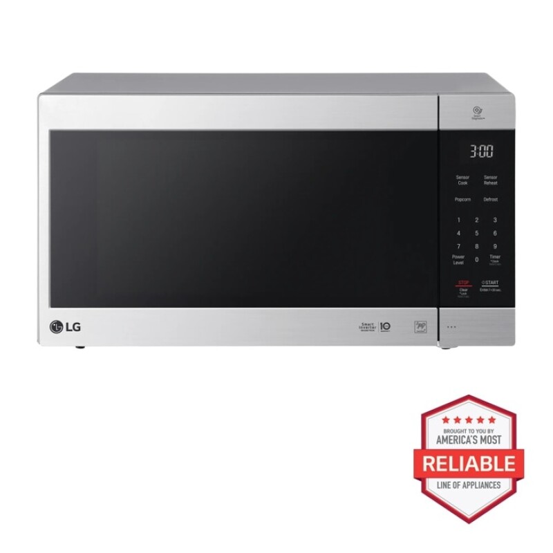 LG 2.0 cu. ft. NeoChef™ Countertop Microwave with Smart Inverter and EasyClean® Stainless Steel LMC2075ST Picture 1
