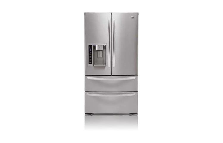 4-Door French Door Refrigerator with Ice and Water Dispenser (20 cu.ft.) LMX21981ST