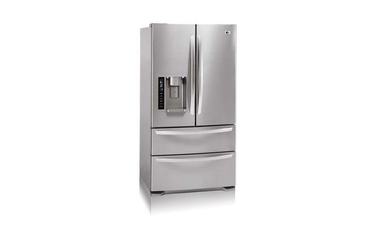 4-Door French Door Refrigerator with Ice and Water Dispenser (20 cu.ft.) LMX21981ST
