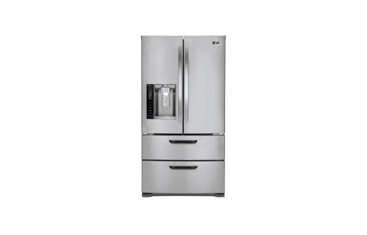 Large Capacity 4 Door French Door Refrigerator with Ice & Water Dispenser LMX25986ST