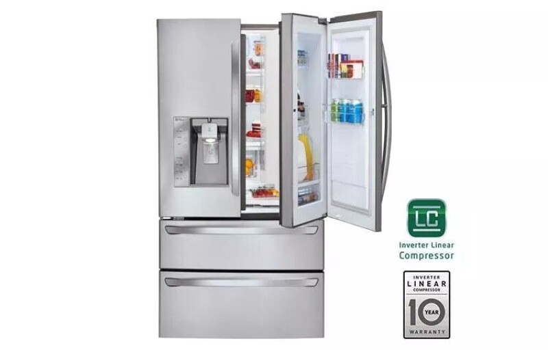 Super-Capacity 4 Door French Door Refrigerator with Door-in-Door™ LMX30995ST