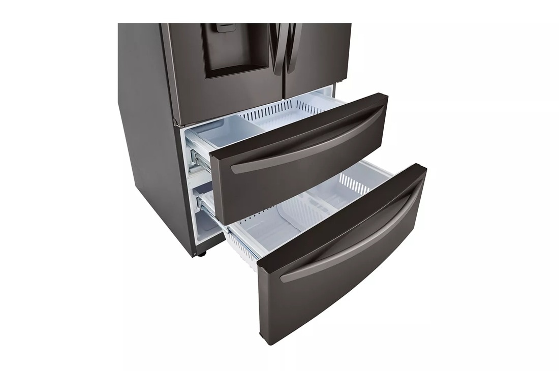 22 cu ft. Smart Counter Depth Double Freezer Refrigerator LMXC22626D