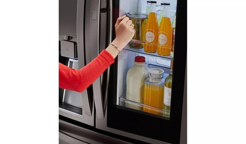 23 cu. ft. Smart wi-fi Enabled InstaView™ Door-in-Door® Counter-Depth Refrigerator LMXC23796D