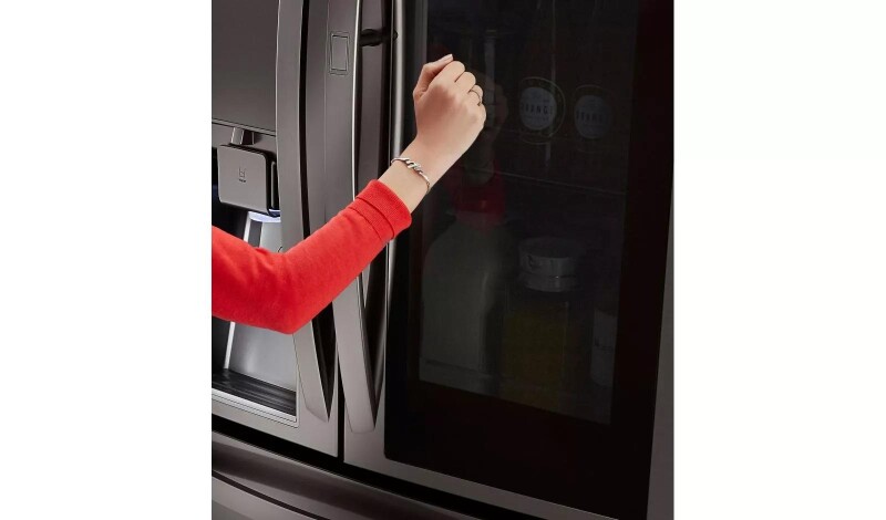 23 cu. ft. Smart wi-fi Enabled InstaView™ Door-in-Door® Counter-Depth Refrigerator LMXC23796D