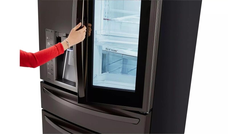23 cu. ft. Smart wi-fi Enabled InstaView™ Door-in-Door® Counter-Depth Refrigerator LMXC23796D