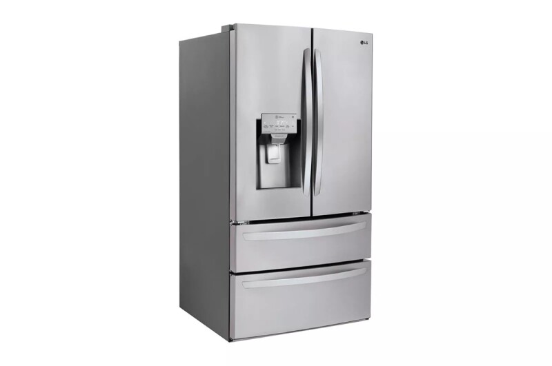 28 Cu. Ft. 4-door French Door, Standard Depth, Ice & Water, Double Freezer, Stainless Steel LMXS28626S