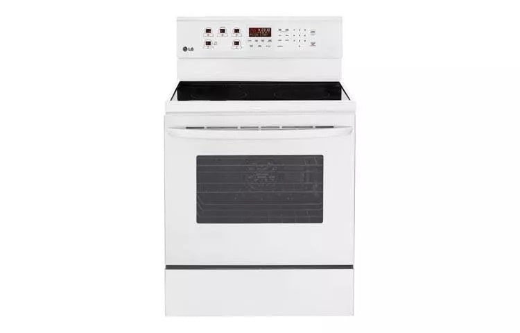 6.3 cu. ft. Capacity Electric Single Oven Range with Fan Convection LRE3023SW