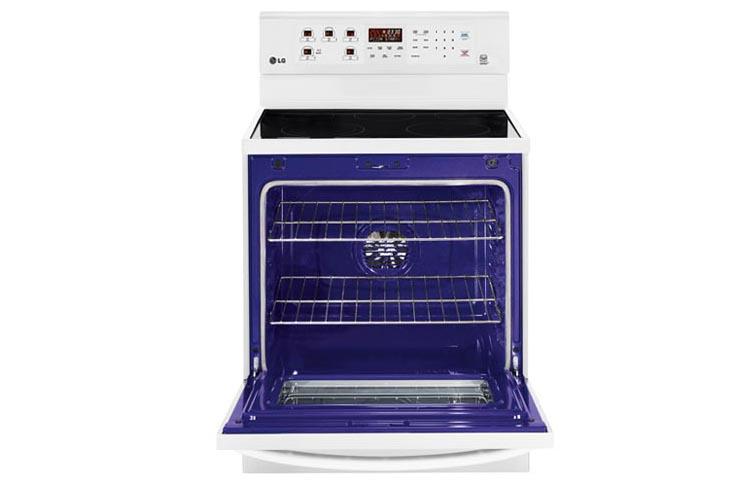 6.3 cu. ft. Electric Single Oven Range with True Convection and EasyClean® LRE3083SW