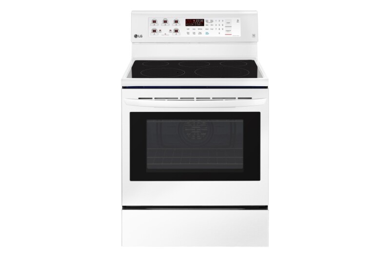 6.3 cu. ft. Electric Single Oven Range with True Convection and EasyClean® LRE3193SW