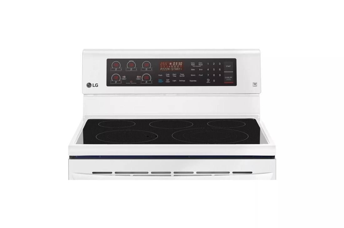6.3 cu. ft. Electric Single Oven Range with True Convection and EasyClean® LRE3194SW