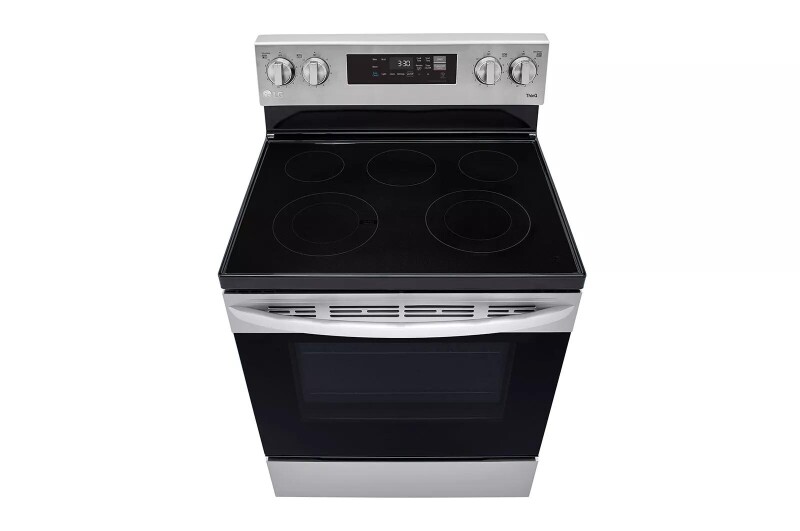 6.3 cu ft. Smart Wi-Fi Enabled Electric Range with EasyClean® LREL6321S