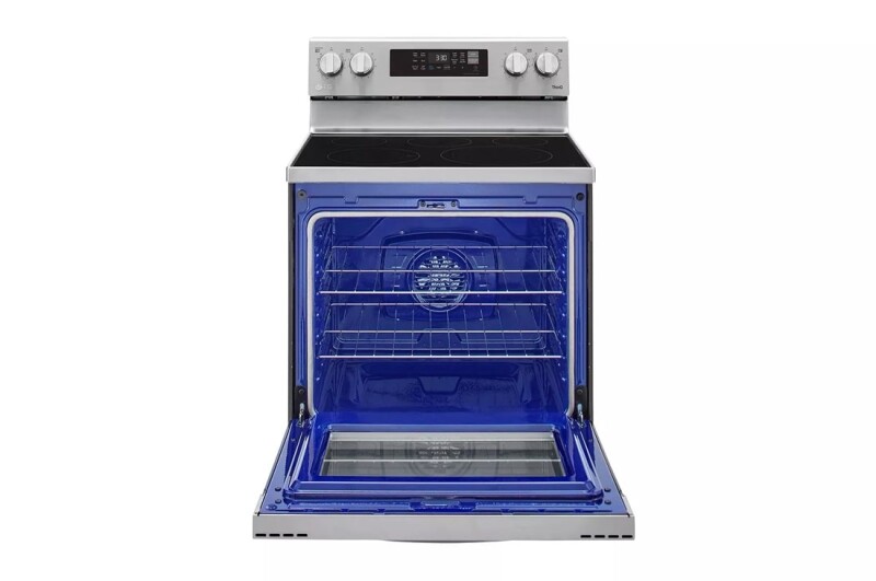 6.3 cu ft. Smart Wi-Fi Enabled Fan Convection Electric Range with Air Fry & EasyClean® LREL6323S