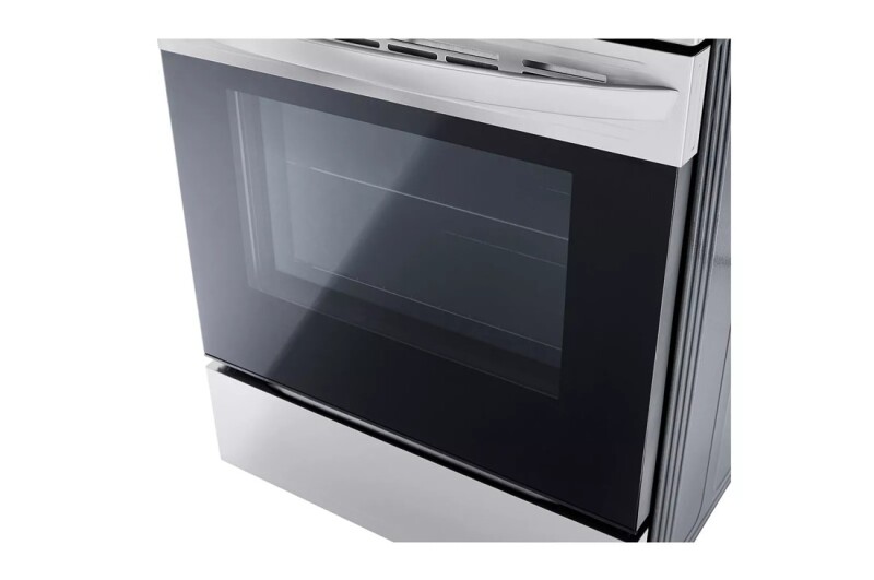 6.3 cu ft. Smart Wi-Fi Enabled Fan Convection Electric Range with Air Fry & EasyClean® LREL6323S