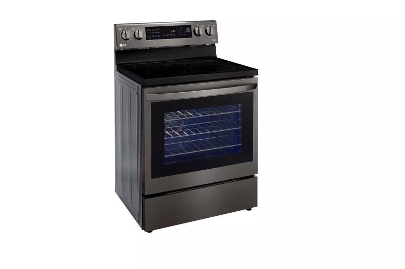 6.3 cu ft. Smart Wi-Fi Enabled True Convection InstaView® Electric Range with Air Fry LREL6325D