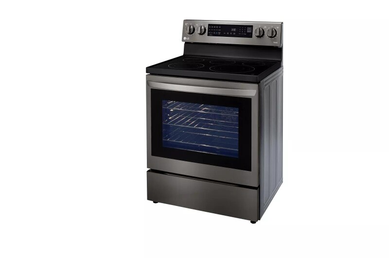 6.3 cu ft. Smart Wi-Fi Enabled True Convection InstaView® Electric Range with Air Fry LREL6325D