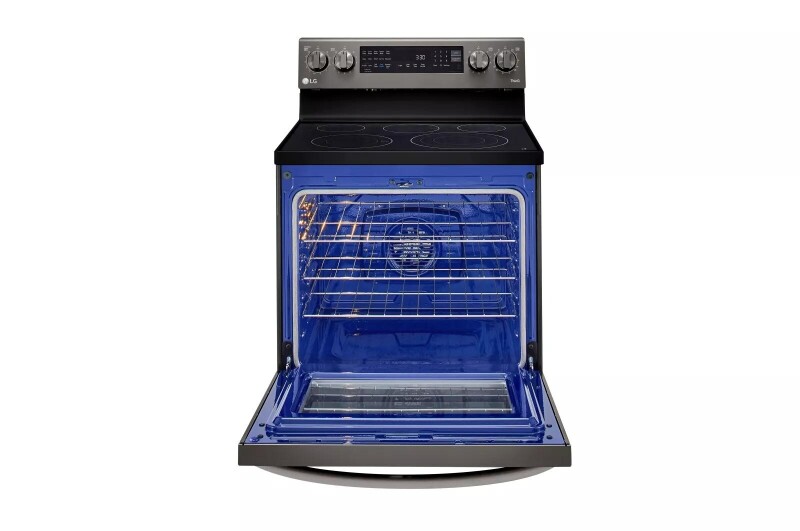 6.3 cu ft. Smart Wi-Fi Enabled True Convection InstaView® Electric Range with Air Fry LREL6325D