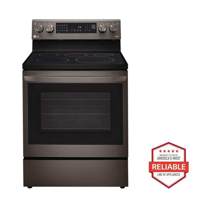 6.3 cu ft. Smart Wi-Fi Enabled True Convection InstaView® Electric Range with Air Fry LREL6325D