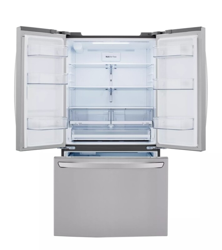 23 cu.ft French Door, Counter-Depth, Non Dispense Refrigerator LRFCC23D6S