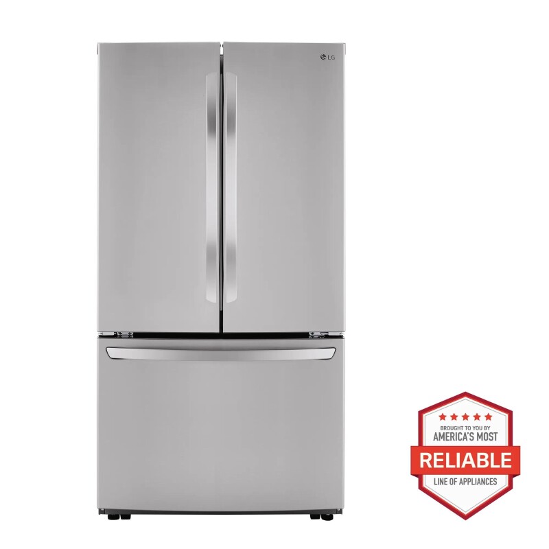 LG 29 cu. ft. Smart French Door Refrigerator Stainless LRFCS29D6S Picture 1
