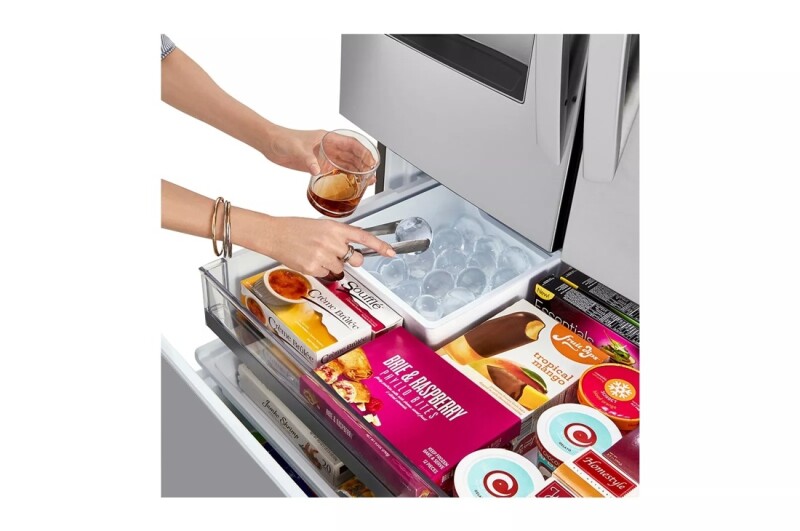 24 cu. ft. Smart wi-fi Enabled Door-in-Door® Counter-Depth Refrigerator with Craft Ice™ Maker LRFDC2406S