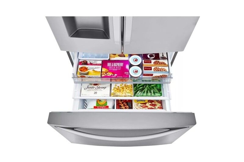 24 cu. ft. Smart wi-fi Enabled Door-in-Door® Counter-Depth Refrigerator with Craft Ice™ Maker LRFDC2406S