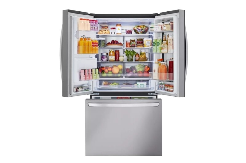 26 cu. ft. Smart InstaView® Counter-Depth MAX™ French Door Refrigerator LRFOC2606S