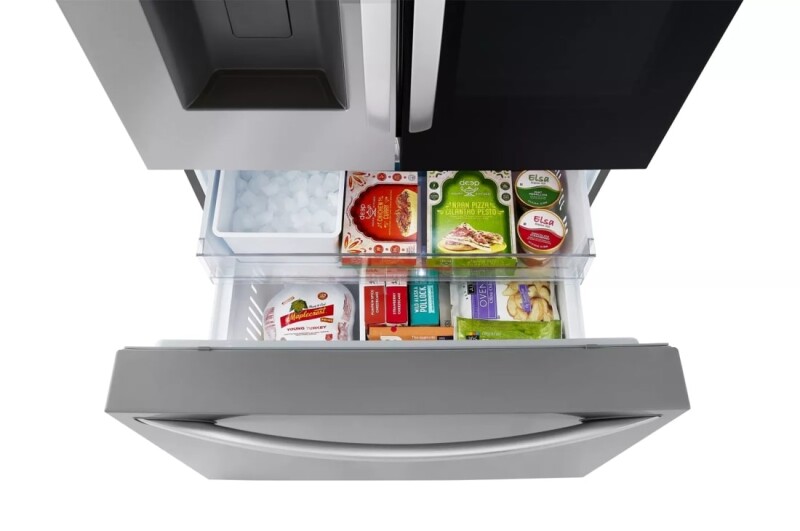 26 cu. ft. Smart InstaView® Counter-Depth MAX™ French Door Refrigerator LRFOC2606S