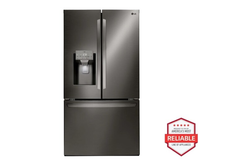 28 cu.ft 3 Door French Door, Standard Depth, Ice and Water with Single Ice LRFS28XBD