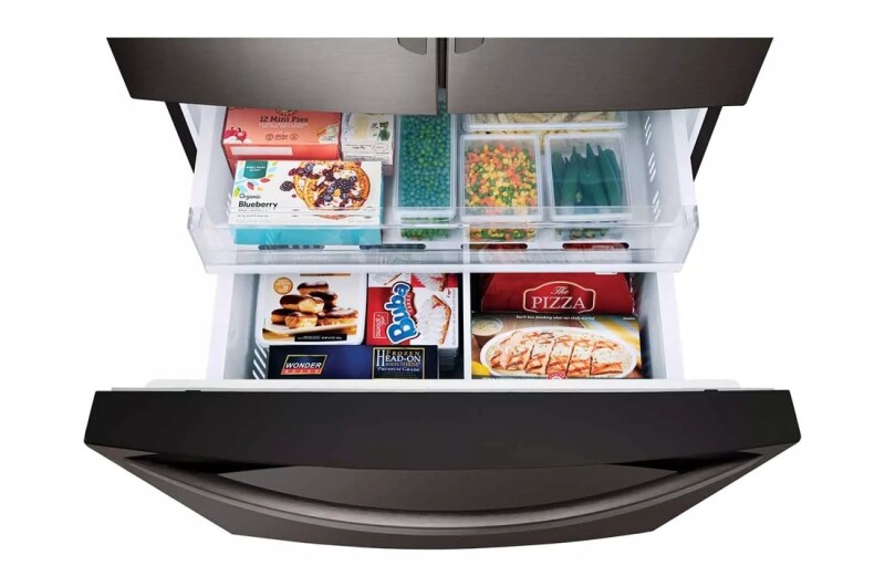 28 cu.ft 3 Door French Door, Standard Depth, Ice and Water with Single Ice LRFS28XBD