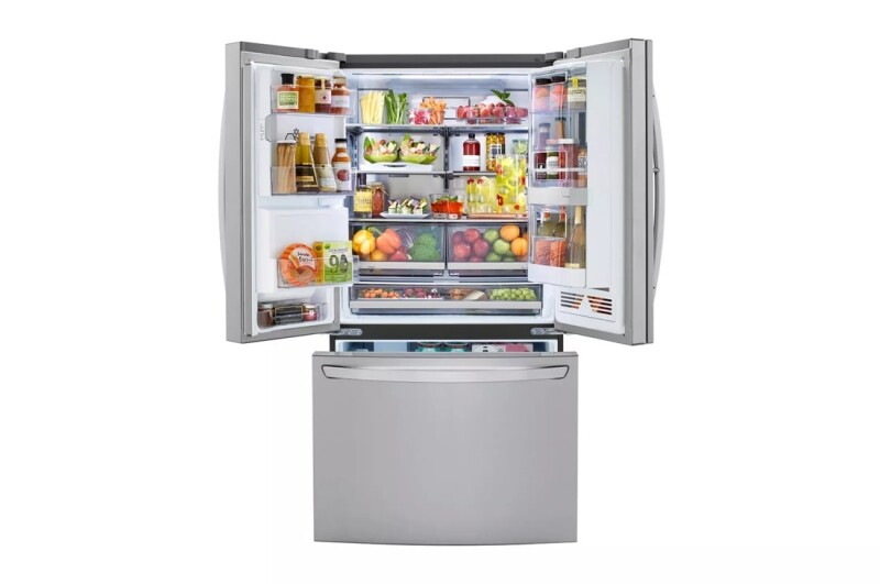 24 cu. ft. Smart InstaView™ Door-in-Door® Counter-Depth Refrigerator with Craft Ice™ LRFVC2406S