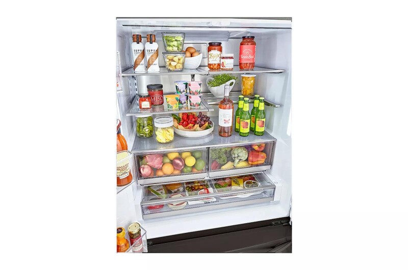 24 cu. ft. Smart wi-fi Enabled French Door Counter-Depth Refrigerator LRFXC2406D