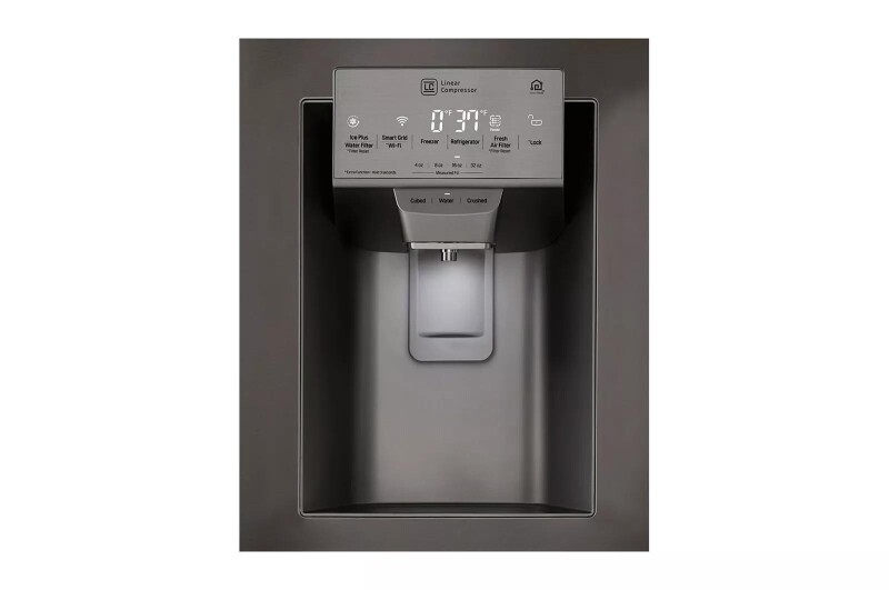 24 cu. ft. Smart wi-fi Enabled French Door Counter-Depth Refrigerator LRFXC2406D
