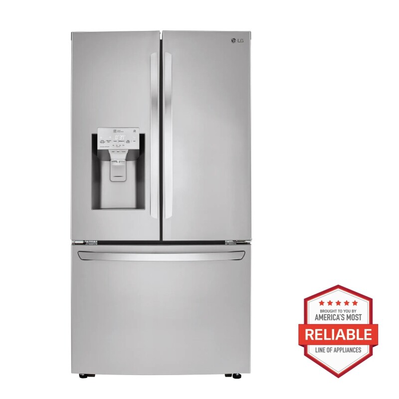24 cu. ft. Smart French Door Counter-Depth Refrigerator LRFXC2406S