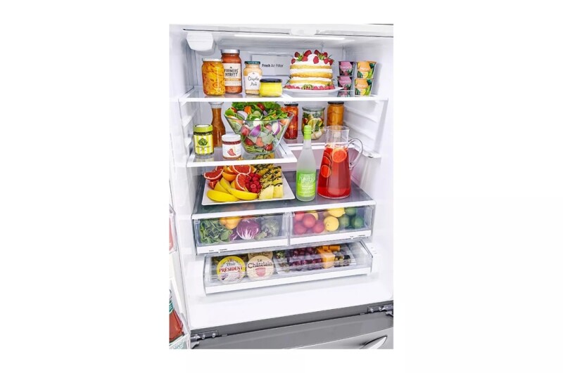 25 cu. ft. Smart wi-Fi Enabled French Door Refrigerator LRFXS2503S