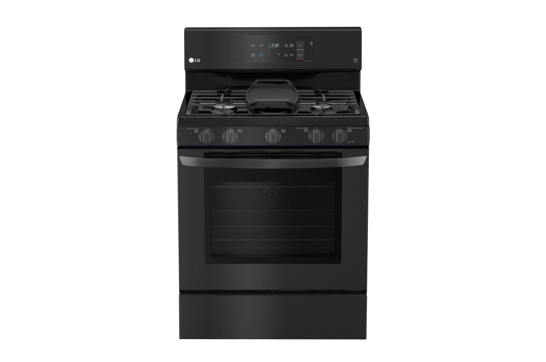 5.4 cu. ft. Gas Single Oven Range with Fan Convection and EasyClean® LRG3193BM