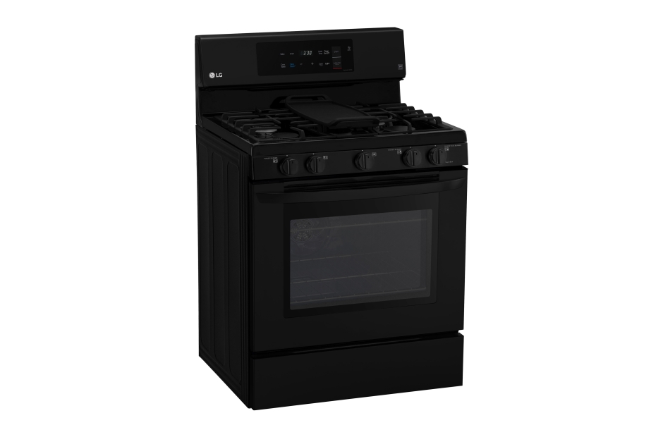 5.4 cu. ft. Gas Single Oven Range with Fan Convection and EasyClean® LRG3193SB