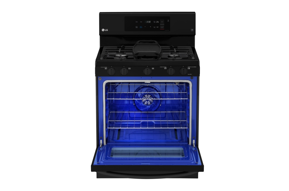 5.4 cu. ft. Gas Single Oven Range with Fan Convection and EasyClean® LRG3193SB