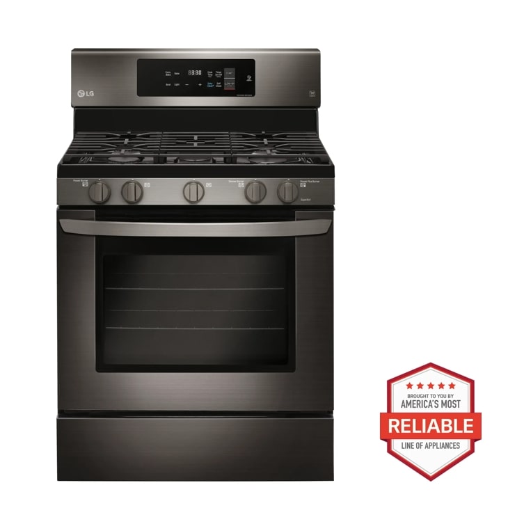 5.4 cu. ft. Gas Single Oven Range with Fan Convection and EasyClean® LRG3194BD