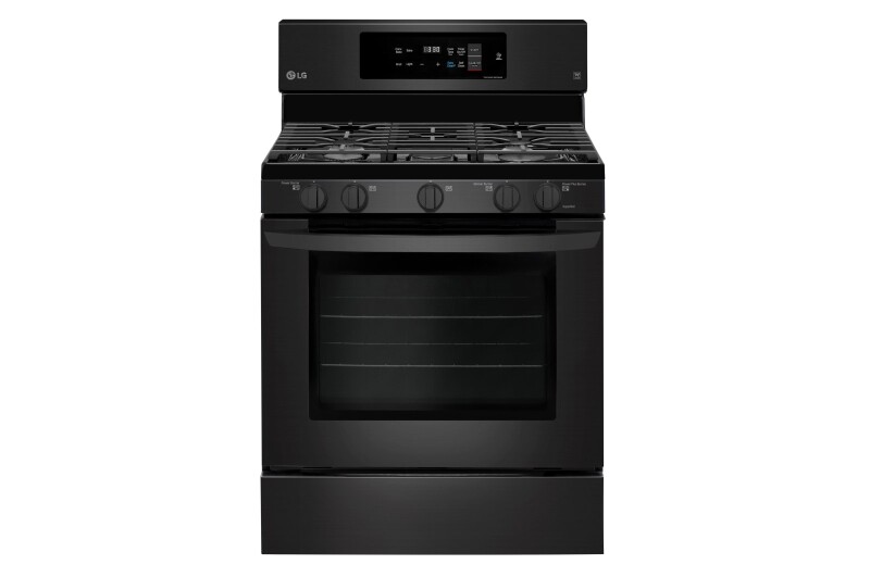 5.4 cu. ft. Gas Single Oven Range with Fan Convection and EasyClean LRG3194BM
