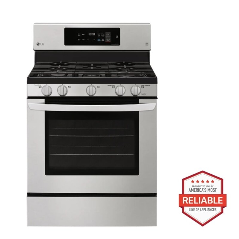 5.4 cu. ft. Gas Single Oven Range with Fan Convection and EasyClean® LRG3194ST